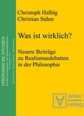 Cover: Was ist wirklich? - De Gruyter
