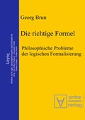 Cover: Die richtige Formel - De Gruyter