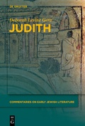Cover: Judith - De Gruyter