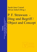 Cover: P. F. Strawson - Ding und Begriff / Object and Concept - De Gruyter