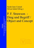Cover: P. F. Strawson - Ding und Begriff / Object and Concept - De Gruyter