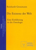 Cover: Die Existenz der Welt - De Gruyter