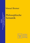 Cover: Philosophische Semantik - De Gruyter