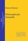 Cover: Philosophische Semantik - De Gruyter