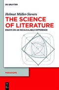 Cover: The Science of Literature - De Gruyter