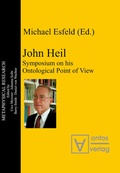 Cover: John Heil - De Gruyter