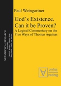 Cover: God&acute;s Existence. Can it be Proven? - De Gruyter