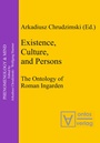 Bild: Existence, Culture, and Persons - De Gruyter