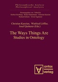 Cover: The Ways Things Are - De Gruyter