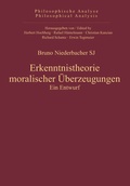 Cover: Erkenntnistheorie moralischer &Uuml;berzeugungen - De Gruyter