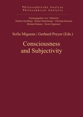 Cover: Consciousness and Subjectivity - De Gruyter