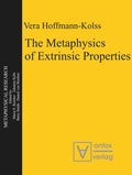 Cover: The Metaphysics of Extrinsic Properties - De Gruyter