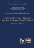 Cover: Intersubjectivity and Objectivity in Adam Smith and Edmund Husserl - De Gruyter