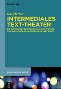Cover: Intermediales Text-Theater - De Gruyter