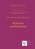 Cover: Relations and Predicates - De Gruyter