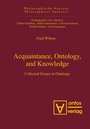 Cover: Acquaintance, Ontology, and Knowledge - De Gruyter