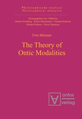 Cover: The Theory of Ontic Modalities - De Gruyter