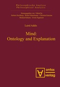 Cover: Mind: Ontology and Explanation - De Gruyter