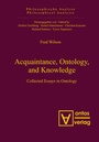 Cover: Acquaintance, Ontology, and Knowledge - De Gruyter