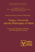 Cover: Tropes, Universals and the Philosophy of Mind - De Gruyter