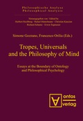 Cover: Tropes, Universals and the Philosophy of Mind - De Gruyter