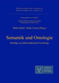 Cover: Semantik und Ontologie - De Gruyter