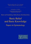 Cover: Basic Belief and Basic Knowledge - De Gruyter