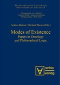 Cover: Modes of Existence - De Gruyter