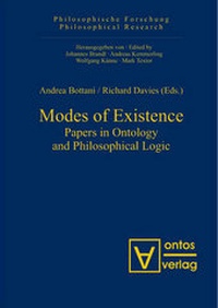 Enlarge image Cover: Modes of Existence - De Gruyter