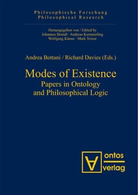 Enlarge image Cover: Modes of Existence - De Gruyter