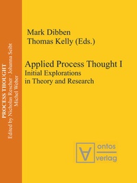 Enlarge image Cover: Applied Process Thought - De Gruyter