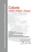 Cover: Cultures. Conflict - Analysis - Dialogue - De Gruyter