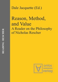 Enlarge image Cover: Reason, Method, and Value - De Gruyter