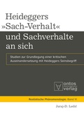 Abbildung von: Heideggers »Sach-Verhalt« und Sachverhalte an sich - De Gruyter