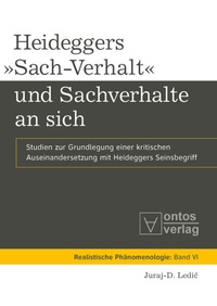 Abbildung von: Heideggers »Sach-Verhalt« und Sachverhalte an sich - De Gruyter