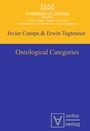 Cover: Ontological Categories - De Gruyter