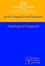 Cover: Ontological Categories - De Gruyter
