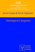Cover: Ontological Categories - De Gruyter