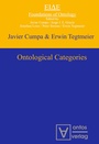 Cover: Ontological Categories - De Gruyter