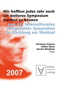 Cover: "Wir hofften, jedes Jahr noch ein weiteres Symposium machen zu k&ouml;nnen" - De Gruyter