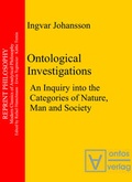 Cover: Ontological Investigations - De Gruyter