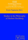 Cover: Studies in the philosophy of Herbert Hochberg - De Gruyter