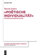 Cover: "Po&euml;tische Individualit&auml;t" - De Gruyter