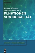 Cover: Funktionen von Modalit&auml;t - De Gruyter