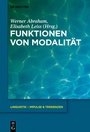 Cover: Funktionen von Modalität - De Gruyter