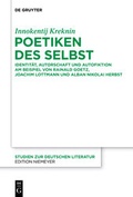 Cover: Poetiken des Selbst - De Gruyter