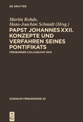 Cover: Papst Johannes XXII - De Gruyter