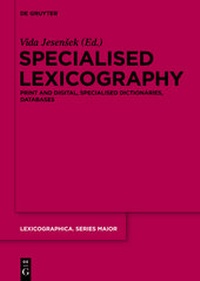 Abbildung von: Specialised Lexicography - De Gruyter Mouton