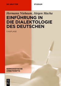 Bild: Einführung in die Dialektologie des Deutschen - De Gruyter