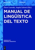 Cover: Manual de ling&uuml;&iacute;stica del texto - De Gruyter Mouton